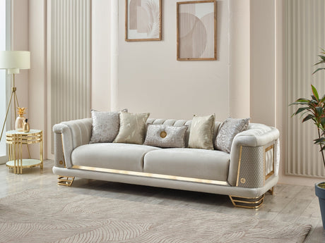 Romans Living Room Set (2 Sofas & 2 Chairs) - Ornate Home