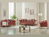 Romans Living Room Set (2 Sofas & 2 Chairs) - Ornate Home