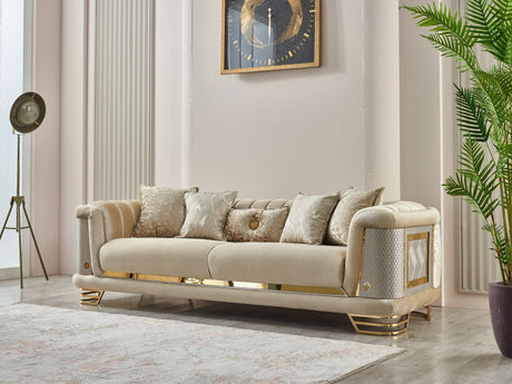 Romans Living Room Set - Ornate Home
