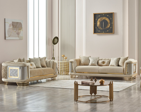 Romans Living Room Set - Ornate Home