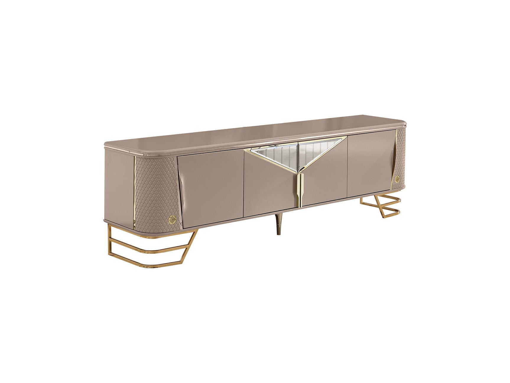 Romans Cream Tv Stand