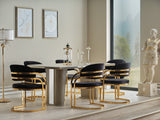 Romans Black Dining Chair