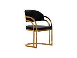 Romans Black Dining Chair