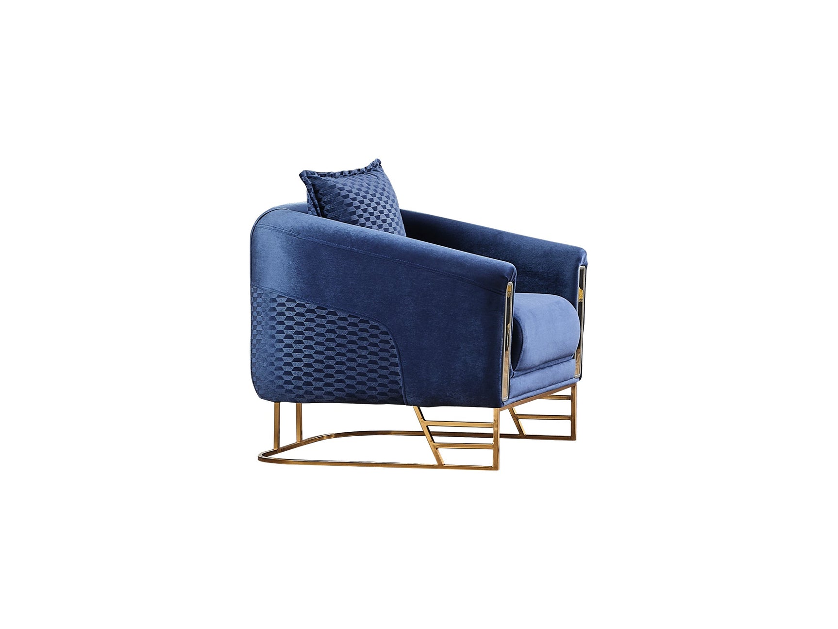 Romans Navy Blue Chair