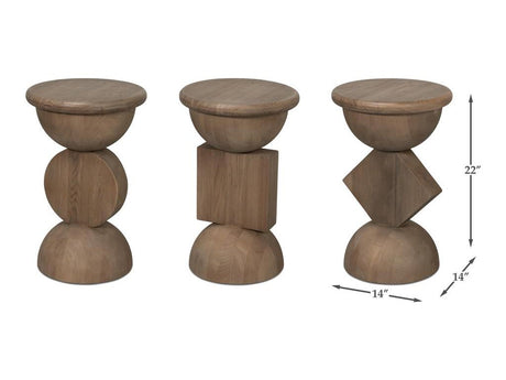 Romeo Natural Side Tables (Set of 3) - Ornate Home