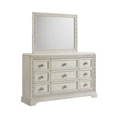Romilly White Dresser & Mirror Set - Ornate Home