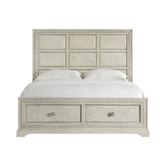 Romilly White King Storage Bed - Ornate Home