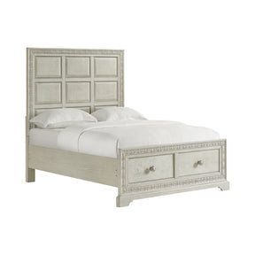 Romilly White Queen Storage Bed - Ornate Home