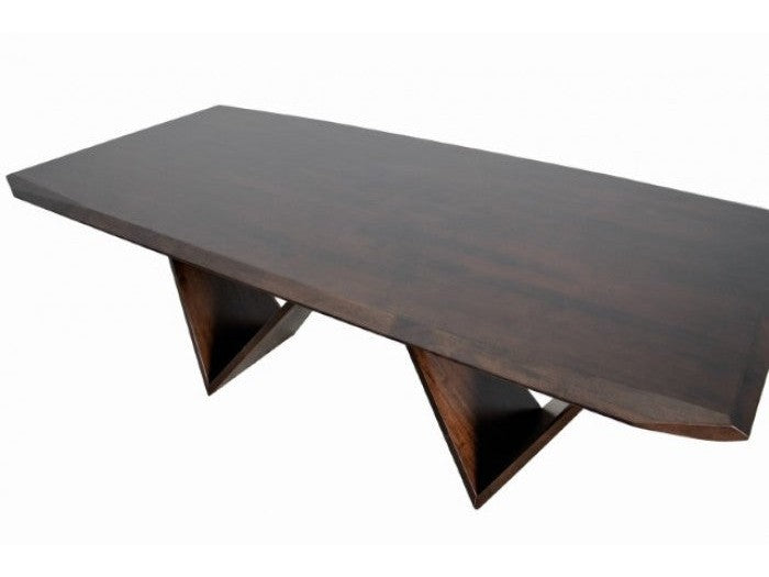 Romont Walnut Dining Table - Ornate Home