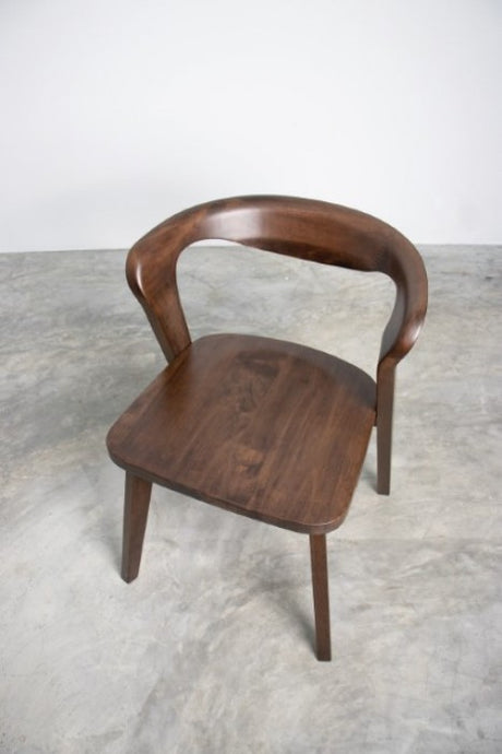 Romont Walnut Side Chair (Set of 2) - Ornate Home