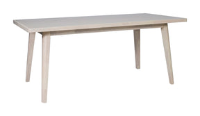 Roms Whitewashed Dining Table - Ornate Home