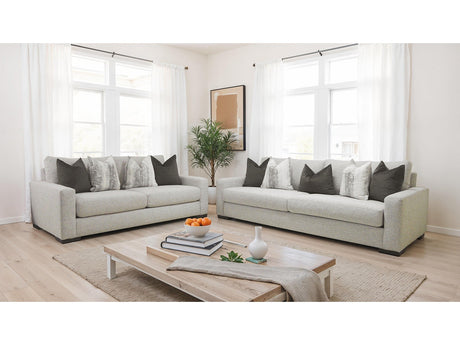 Romsey Light Gray Sofa & Loveseat - Ornate Home