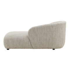 Romy Beige Chaise - Ornate Home