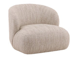 Romy Beige Swivel Chair - Ornate Home