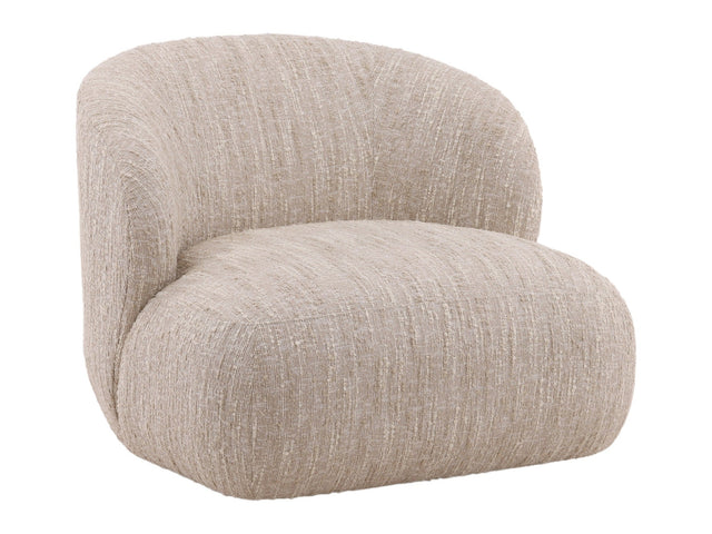 Romy Beige Swivel Chair - Ornate Home