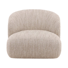 Romy Beige Swivel Chair - Ornate Home