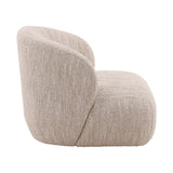 Romy Beige Swivel Chair - Ornate Home