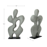 Romy Charcoal Sculpture - Ornate Home