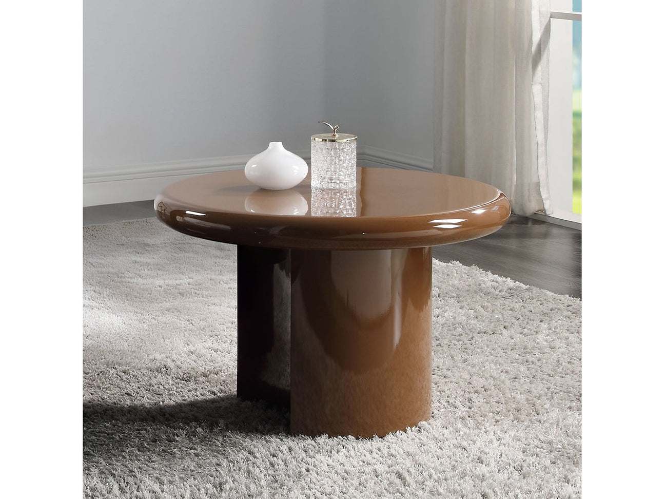 Ronald Brown High Gloss End Table - Ornate Home