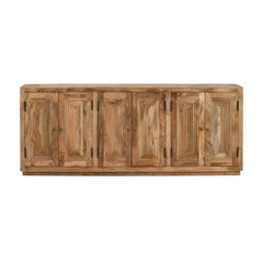 Ronan Brown Six-Door Sideboard - Ornate Home
