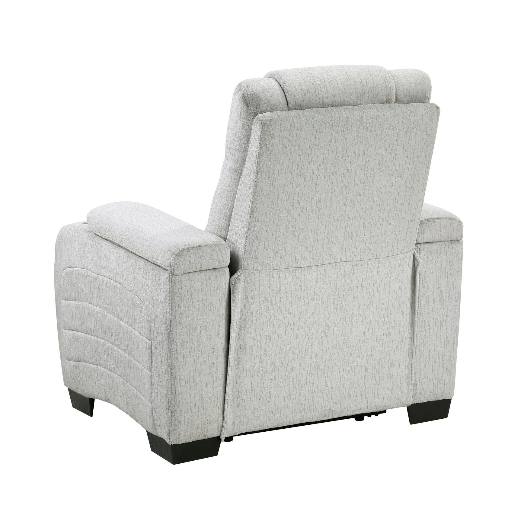 Ronan Light-Gray Reclining Chair - Ornate Home
