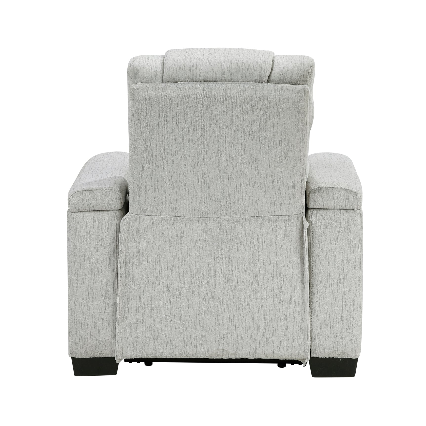 Ronan Light-Gray Reclining Chair - Ornate Home