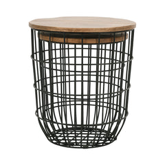 Rondo Black 2-Pc Nesting End Tables Set - Ornate Home