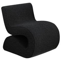Ronea Boucle Armless Curved Accent Chair - Ornate Home