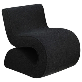 Ronea Boucle Armless Curved Accent Chair - Ornate Home