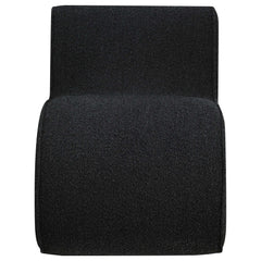 Ronea Boucle Armless Curved Accent Chair - Ornate Home