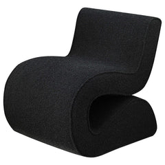 Ronea Boucle Armless Curved Accent Chair - Ornate Home