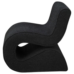 Ronea Boucle Armless Curved Accent Chair - Ornate Home