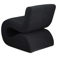 Ronea Boucle Armless Curved Accent Chair - Ornate Home