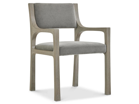 Ronin Forry/Charcoal Grey Arm Chair - Ornate Home