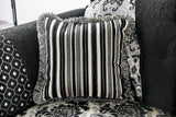 Ronja Black Loveseat - Ornate Home