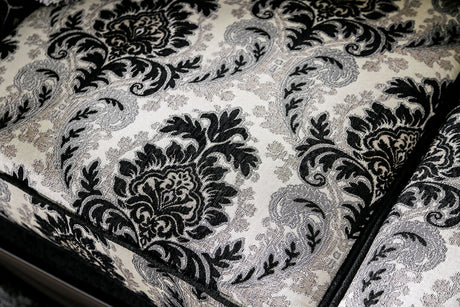 Ronja Black Sofa & Loveseat - Ornate Home
