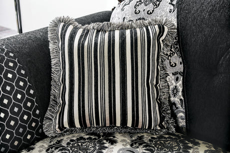 Ronja Black Sofa & Loveseat - Ornate Home