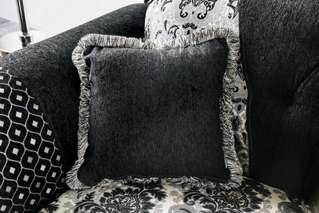 Ronja Black Sofa & Loveseat - Ornate Home