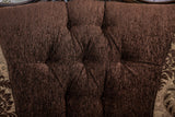 Ronja Dark Brown Loveseat - Ornate Home