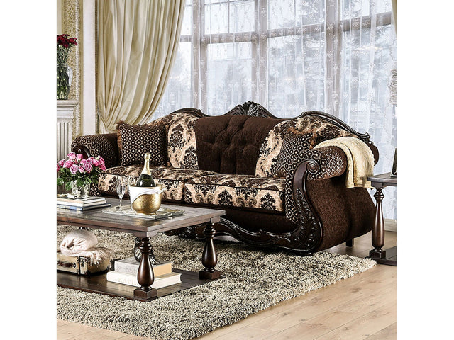Ronja Dark Brown Sofa - Ornate Home