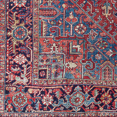 Ronneby Red Traditional Area Rug - Ornate Home