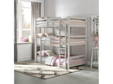 Ronnie Triple Bunk Bed - Twin - Ornate Home