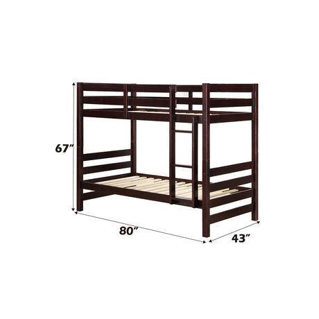 Ronnie Twin/Twin Bunk Bed - Ornate Home