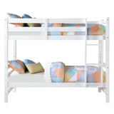 Ronnie White Bunk Bed (Twin/Twin) - Ornate Home