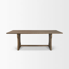 Rooke Brown Rectangular Extendable Dining Table