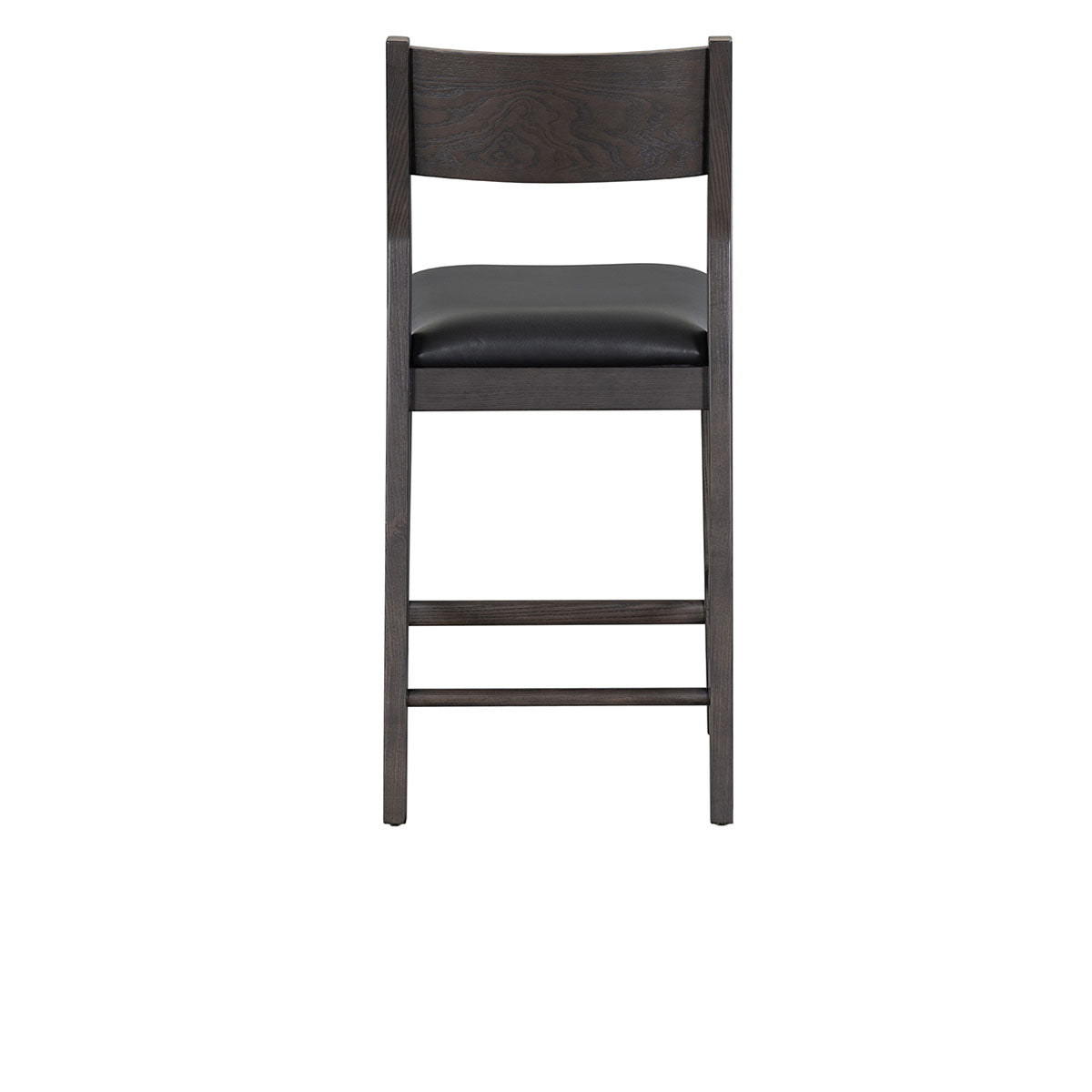 Rooney Ash Leather/Wood Counter Stool - Ornate Home