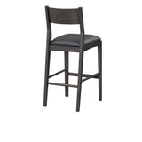 Rooney Black Bar Stool - Ornate Home