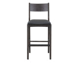 Rooney Black Bar Stool  (Set of 2) - Ornate Home