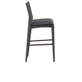 Rooney Black Bar Stool  (Set of 2) - Ornate Home