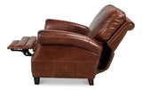 Roosevelt Brown Leather Recliner - Ornate Home